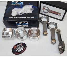 Toyota 3RZ-FE Spool H Beam Conrods and Custom CP Forged Pistons