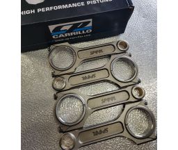 Nissan SR20DE and SR20DET Spool Drag Pro I Beam Conrods and CP Forged Pistons