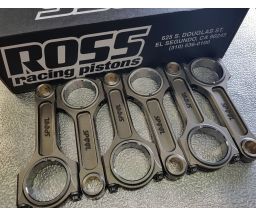 Nissan RB30DET (RB25/26 Head) Spool Drag Pro I Beam Conrods and Ross Racing Forged Pistons (9.0:1)