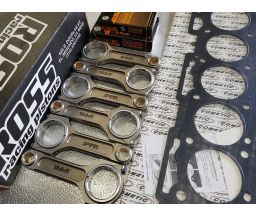 Nissan RB30ET (SOHC) Rebuild Kit with Spool Drag Pro I Beam Conrods  and Ross Racing Forged Pistons (8.5:1)