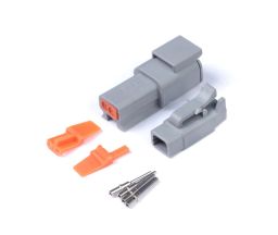 Deutsch DTM-2 connector matching set plug and pins 7.5 amp