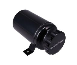 Raceworks 1L Round Black Washer Tank with Pump ALY-222BK