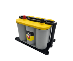 Spool Billet Battery Tray for Optima 34 & D34 | 6061 CNC Black Anodised