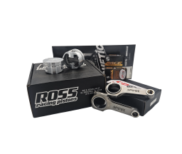 Nissan CA18DET Rebuild Kit with Spool H Beam Conrods and Ross Racing Forged Pistons