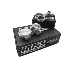 Ford EB ED EL EF Spool H Beam Conrods and Ross Racing Forged Pistons