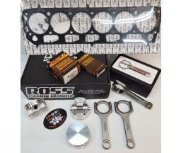 Ford 250 XFlow Rebuild Kit with Spool 200 CID H Beam Conrods and Ross Racing Pistons 