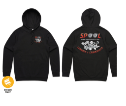 AS Colour Spool Hoodie Jumper- Black