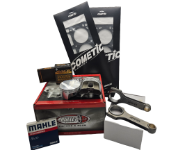 Holden / GM LS1,LS2 LS3 - 3.622' OEM Stroke Rebuild Kit with Spool Conrods and CP Bullet Forged Pistons