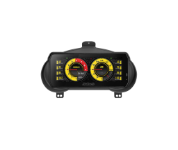 Mako Motorsport Subaru Impreza 2nd Gen WRX/STI 00-07 Haltech uC-10 dash mount – display shown for illustration