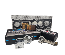 Ford XR6 Turbo Barra Rebuild Kit with Spool Drag Pro I Beam Conrods and Heavy Duty CP Forged Pistons