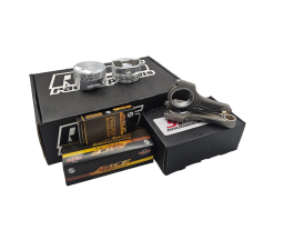 Nissan RB25 Spool Drag Pro I Beam Conrods and Ross Racing Forged Pistons