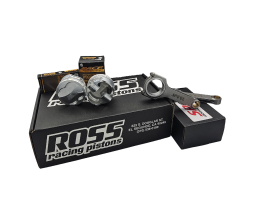 Nissan RB30 (SOHC) Spool H Beam Conrods and Ross Racing Forged Pistons (9.0:1)