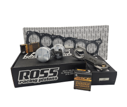 Nissan RB30DET (DOHC) Rebuild Kit with Spool H Beam Conrods and Ross Racing Forged Pistons