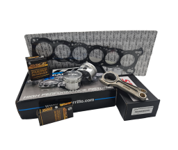 Nissan RB30DET (DOHC) Rebuild Kit with Spool Drag Pro I Beam Conrods and CP Forged Pistons - (RB25NEO Head)