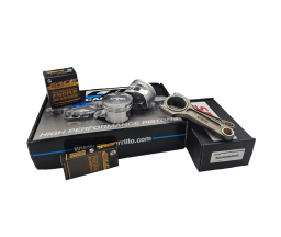 Nissan RB30DET (RB25NEO Head) Spool Drag Pro I Beam Conrods and CP Forged Pistons (9.0:1)