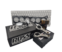 Nissan RB26DETT Rebuild Kit with Spool H Beam Conrods and Ross Racing Forged Pistons