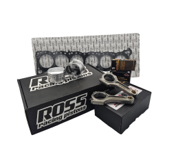 Nissan RB26DETT Rebuild Kit with Spool Drag Pro I Beam Conrods and Ross Racing Forged Pistons