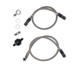 Raceworks Ford Barra High-Mount Turbo Oil Feed Line & Filter Kit
