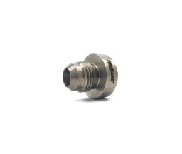 Spool Stainless Steel Male  Weld Bung (Round Style)  - AN-6 - S.S