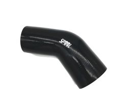 Spool 45 Degree Reducers Silicone Elbow Hose  4PLY, 5mm thickness : 76-89mm/3-3.5 inch