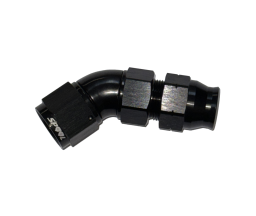 Spool Billet 45 degree Hardline Tube to female AN adapter (full flow) - AN-8