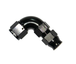 Spool Billet 90 degree Hardline  Tube to female AN adapter (full flow) - AN-8