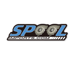 Blue Spool Imports Premium Vinyl Decal - Size: 200mm
