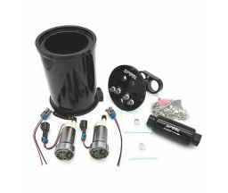 Spool Surge Tank Dual Pump Kit - Twin Walbro pumps, Spool Inline filter