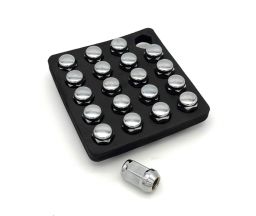 Chrome Tapered  M12 x 1.5 Wheel Nut - Set of 20