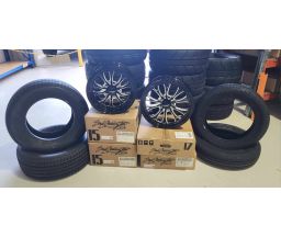 Boyd Coddington Bristol Wheel Set Gloss Black Milled