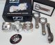 Toyota 3RZ-FE Spool H Beam Conrods and Custom CP Forged Pistons