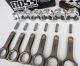 Holden 202 Spool H Beam Conrods and Ross Racing Pistons - (Flat Top)