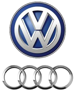 Audi and Volkswagen logo